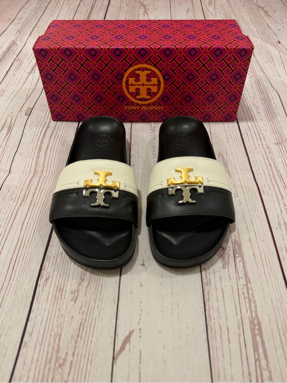Tory Burch Everly Anatomic Cloud Slide 6